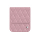 Lederschutzhülle mit Klappe Samsung Galaxy Z Flip6 - Rose - Couture ( Nappa - Pantone #efbae1 ) 
