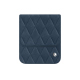 Funda de piel con solapa Samsung Galaxy Z Flip6 - Jean vintage - Couture ( Pantone #2f414f  ) 