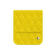 Funda de piel con solapa Samsung Galaxy Z Flip6 - Jaune fluo - Couture ( Pantone #c9ff57 ) 