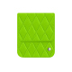 Samsung Galaxy Z Flip6 フラップ付レザーポーチ - Vert fluo - Couture ( Pantone #00ab5f ) 
