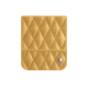 Funda de piel con solapa Samsung Galaxy Z Flip6 - Or Maïa - Couture ( Pantone 871C ) 