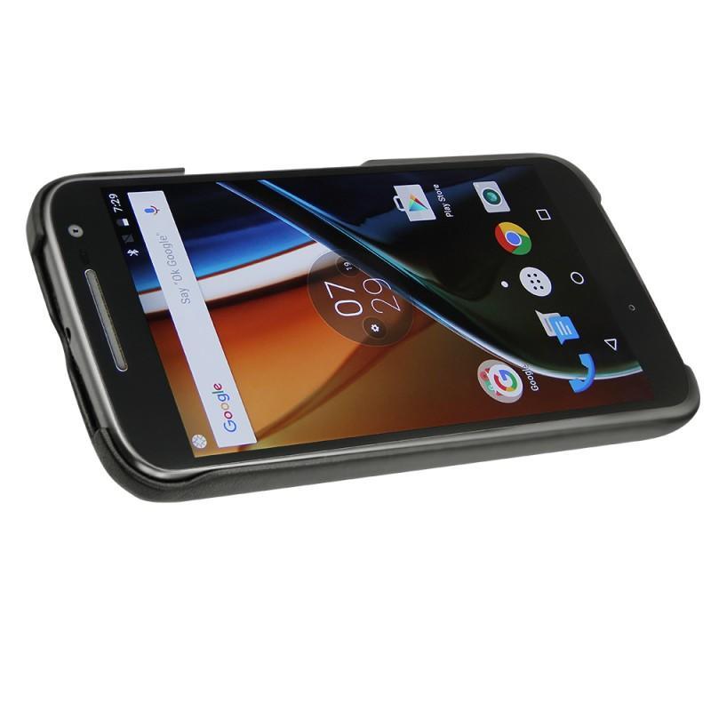 Lederschutzhülle Motorola Moto G4