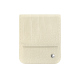 Custodia in pelle con patta Samsung Galaxy Z Flip6 - Crocodile milk ( Pantone #d6d2c4 ) 