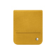플랩이 있는 가죽 파우치 Samsung Galaxy Z Flip6 - Jaune soulèu ( Pantone #F3B934 )