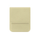 Pochette cuir avec rabat Samsung Galaxy Z Flip6 - Beige PU ( Pantone #ceb888 ) 