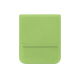 Pochette cuir avec rabat Samsung Galaxy Z Flip6 - Vert olive PU ( Pantone #a7c58e )