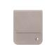 플랩이 있는 가죽 파우치 Samsung Galaxy Z Flip6 - Taupe innocent ( Pantone #d6d2c4 ) 