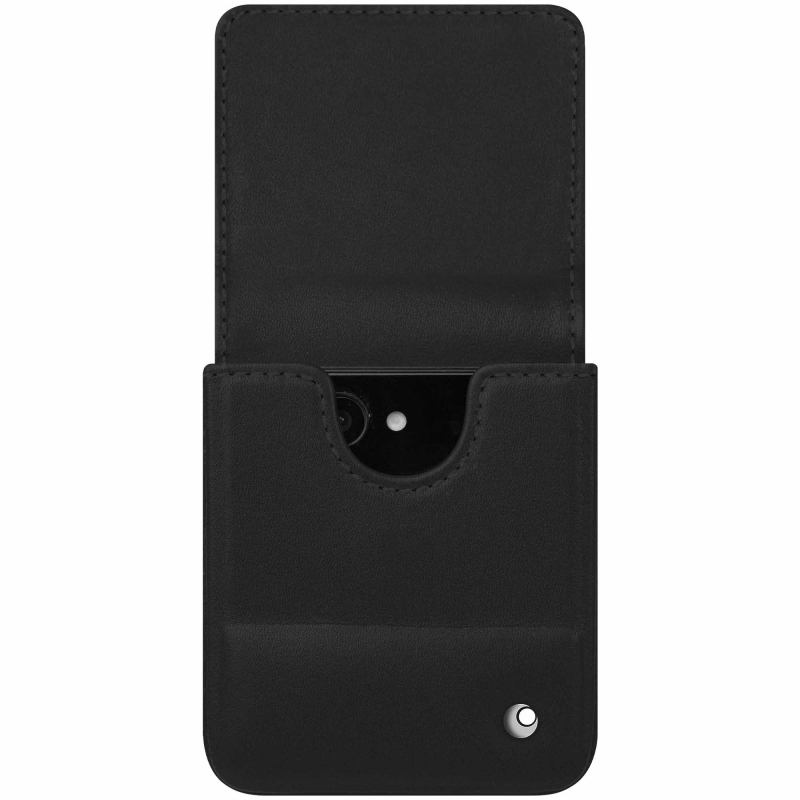 플랩이 있는 가죽 파우치 Samsung Galaxy Z Flip6