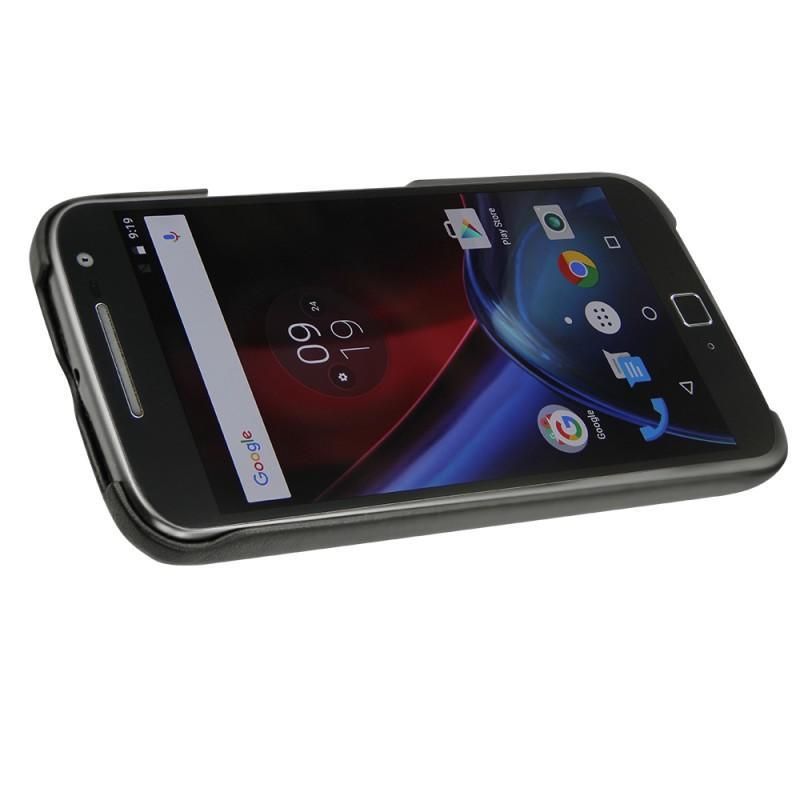 Lenovo Moto G4 Plus leather cover