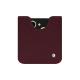 Capa em pele Samsung Galaxy Z Flip6 - Lie de vin ( Pantone #412234 ) 