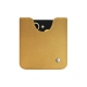 Samsung Galaxy Z Flip6 leather pouch - Or Maïa ( Pantone 871C ) 