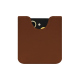 Samsung Galaxy Z Flip6 leather pouch - Marron PU ( Pantone #8B4720 )