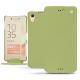 가죽 커버 Sony Xperia X Performance - Vert olive ( Nappa - Pantone 578U ) 