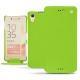 Custodia in pelle Sony Xperia X Performance - Vert fluo