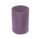 Pot à stylos en cuir - rond - Lilas PU ( Pantone #b9a3e3 )