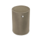 Leather pen pot - round - Darboun sabla ( Pantone #BCB1A1 )