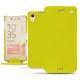Funda de piel Sony Xperia X Performance - Jaune fluo