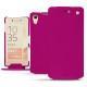 Capa em pele Sony Xperia X Performance - Rose fluo