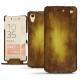 Sony Xperia X Performance leather case - Doré Patine