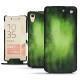 Sony Xperia X Performance leather case - Vert Patine
