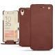 Sony Xperia X Performance leather case - Passion vintage ( Glutton - Red ) 