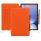 Lederschutzhülle für Samsung Galaxy Tab S10+ - Orange fluo ( Pantone #ff5406 ) 