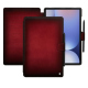 Capa em pele para Samsung Galaxy Tab S10+ - Rouge Patine