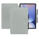 Custodia a portafoglio in pelle per Samsung Galaxy Tab S10+ - Gris PU ( Pantone #c1c6c8 ) 