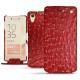 Sony Xperia X Performance leather case - Autruche ciliegia