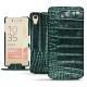 Funda de piel Sony Xperia X Performance - Crocodile pino