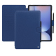 Capa em pele para Samsung Galaxy Tab S10+ - Bleu frisson ( Pantone #29588c ) 