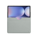 Samsung Galaxy Tab S10+ leather pouch - Gris ( Nappa - Pantone #c1c6c8 ) 