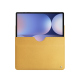 Custodia in pelle Samsung Galaxy Tab S10+ - Or Maïa ( Pantone 871C ) 