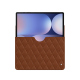 Funda de piel Samsung Galaxy Tab S10+ - Marron - Couture ( Nappa - Pantone #8B4720 ) 