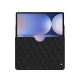 Capa em pele Samsung Galaxy Tab S10+ - Ebène - Couture ( Noir / Black ) 