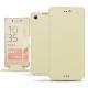 Funda de piel Sony Xperia X Performance - Ivoire ( Sleek P C12 - White ) 