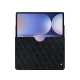 가죽 커버 Samsung Galaxy Tab S10+ - Dark vintage - Couture ( Pantone #050505 ) 