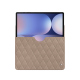 Lederschutzhülle Samsung Galaxy Tab S10+ - Taupe vintage - Couture ( Pantone #591d16 ) 