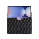 Lederschutzhülle Samsung Galaxy Tab S10+ - Onyx - Couture ( Noir / Black ) 