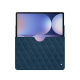 Pochette cuir Samsung Galaxy Tab S10+ - Blu mediterran - Couture ( Pantone #0E3043 )