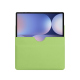 Funda de piel Samsung Galaxy Tab S10+ - Vert olive PU ( Pantone #a7c58e )