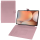 Étui portefeuille cuir Samsung Galaxy Tab S10 Ultra - Rose PU ( Pantone #efbae1 ) 