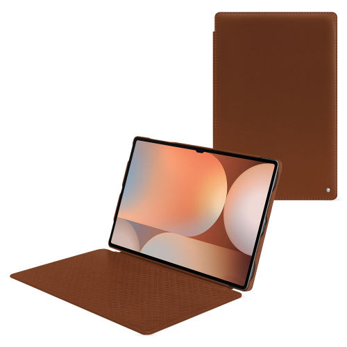 Funda con solapa personalizable Samsung Galaxy Tab S10 UltraMarron ( Nappa - Pantone #8B4720 ) 