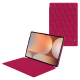 Funda de piel Samsung Galaxy Tab S10 Ultra - Rose fluo - Couture ( Pantone #ff16b4 ) 