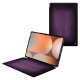 Housse cuir Samsung Galaxy Tab S10 Ultra - Violet Patine