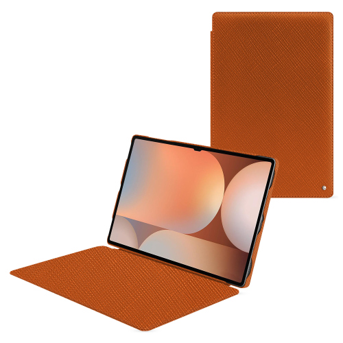 Capa com Aba Personalizável Samsung Galaxy Tab S10 UltraOrange vibrant ( Pantone #e36b39 ) 