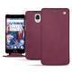 Custodia in pelle OnePlus 3 - Prune vintage ( Pantone 512C ) 