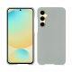 Funda de piel Samsung Galaxy S24 FE - Gris ( Nappa - Pantone #c1c6c8 ) 