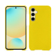 Custodia in pelle Samsung Galaxy S24 FE - Jaune fluo ( Pantone #c9ff57 ) 