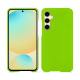 Funda de piel Samsung Galaxy S24 FE - Vert fluo ( Pantone #00ab5f ) 